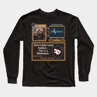 Resident Evil Village Pixel Art Long Sleeve T-Shirt